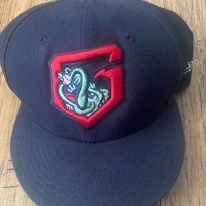 Gwinnett Stripers New Era Alternate Logo Authentic Collection 59Fifty Fitted Hat